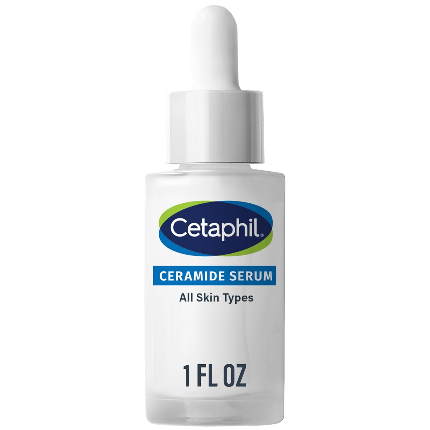 Ser de Fata, Cetaphil, Ceramide Serum, pentru Toate Tipurile de Ten, Ofera Hidratare Intensa si Calmeaza Pielea, cu Ceramide si Centella Asiatica, fara Parfum, 30ml