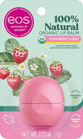 Balsam de buze, Eos, Sorbet de căpșuni, Vegan, 100% natural, Squalan de măsline, 12 g