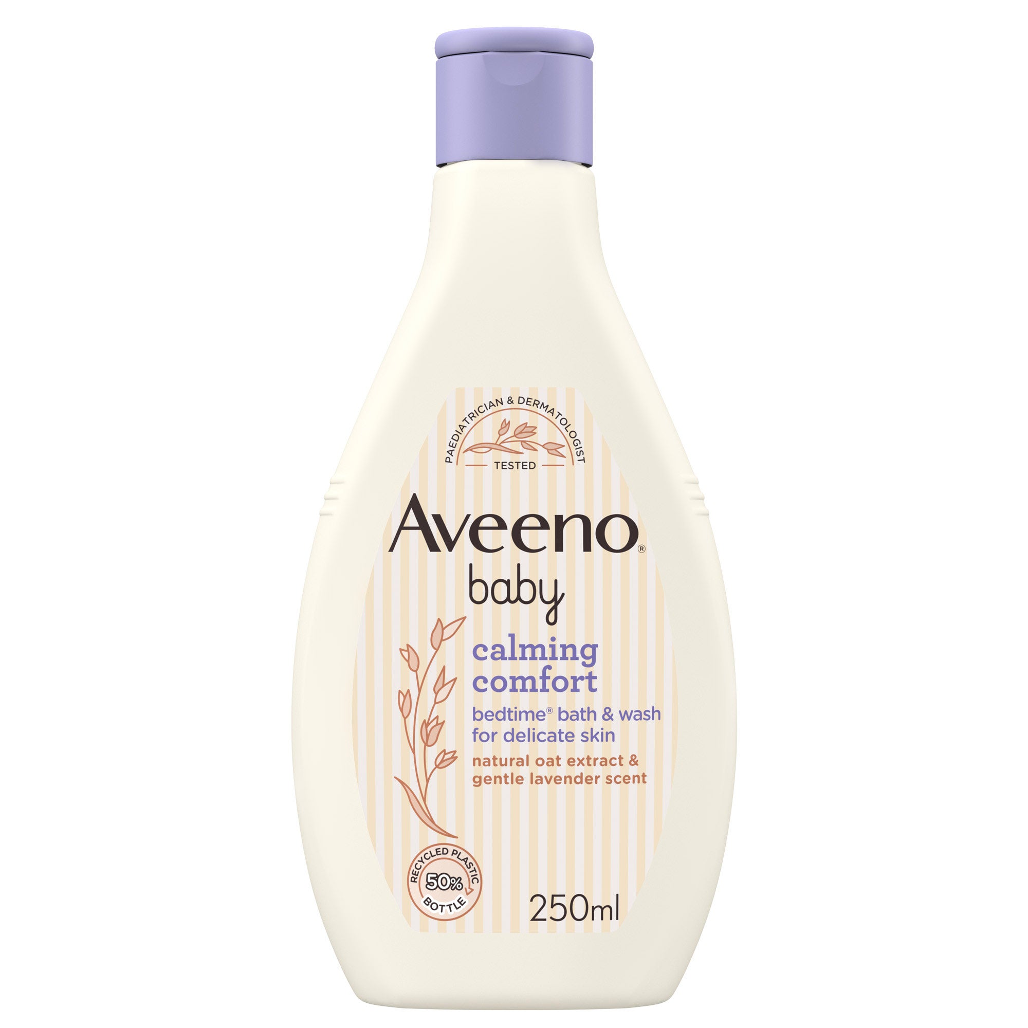 Gel de Dus, pentru Copii, Aveeno baby, Calming Comfort, cu Extract Natural de Ovaz, Hidrateaza si Calmeaza Pielea, 250 ml
