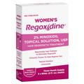 Set Tratament pentru Par, Regoxidine, Minoxidil 2%, Sustine Regenerarea si Cresterea Parului, pentru Femei, 3x 60 ml
