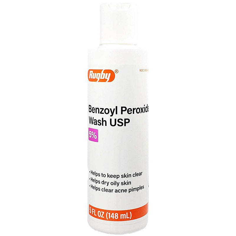 Lotiune de Spalat, Rugby, Wash, Efect impotriva Cosurilor, Peroxid Benzoil 5%, 148ml