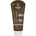 Loțiune Față Protecție Solară, Australian Gold, SPF 50 Autobronzant, Protecție Solară, Bronz Natural, Hidratare, 88 ml