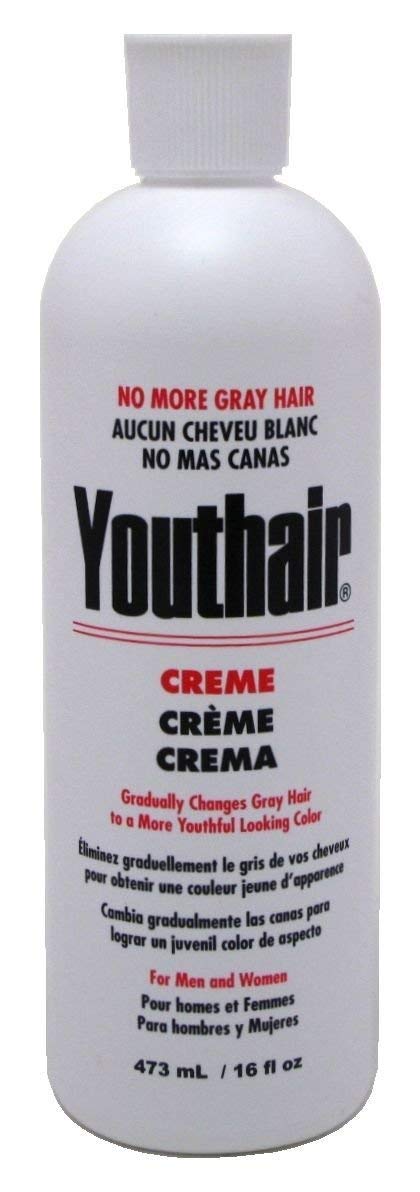Crema Repigmentare Par Alb, Youthair, Rezultate in 3 Saptamani, Flacon 473ml XL