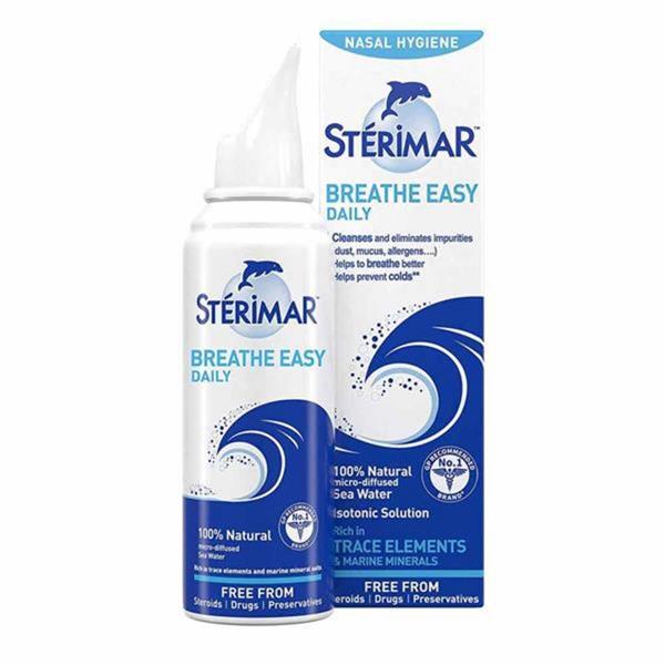Spray Nazal pentru Adulti, Sterimar, Izotonic, pentru Igiena Nazala Zilnica, 50ml