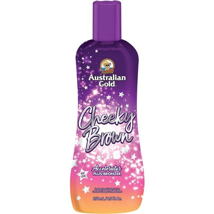 Accelerator Bronzare, Australian Gold, Cheeky Brown, Bronz Intens, Extracte Naturale, Hidratare, 250 ml