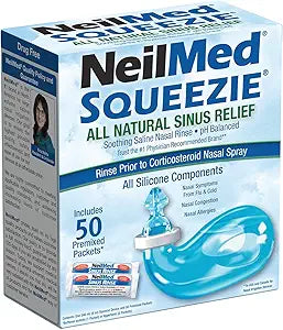 Dispozitiv nazal cu presiune manuală, Squip, Näsakleen Squeezie, Control delicat