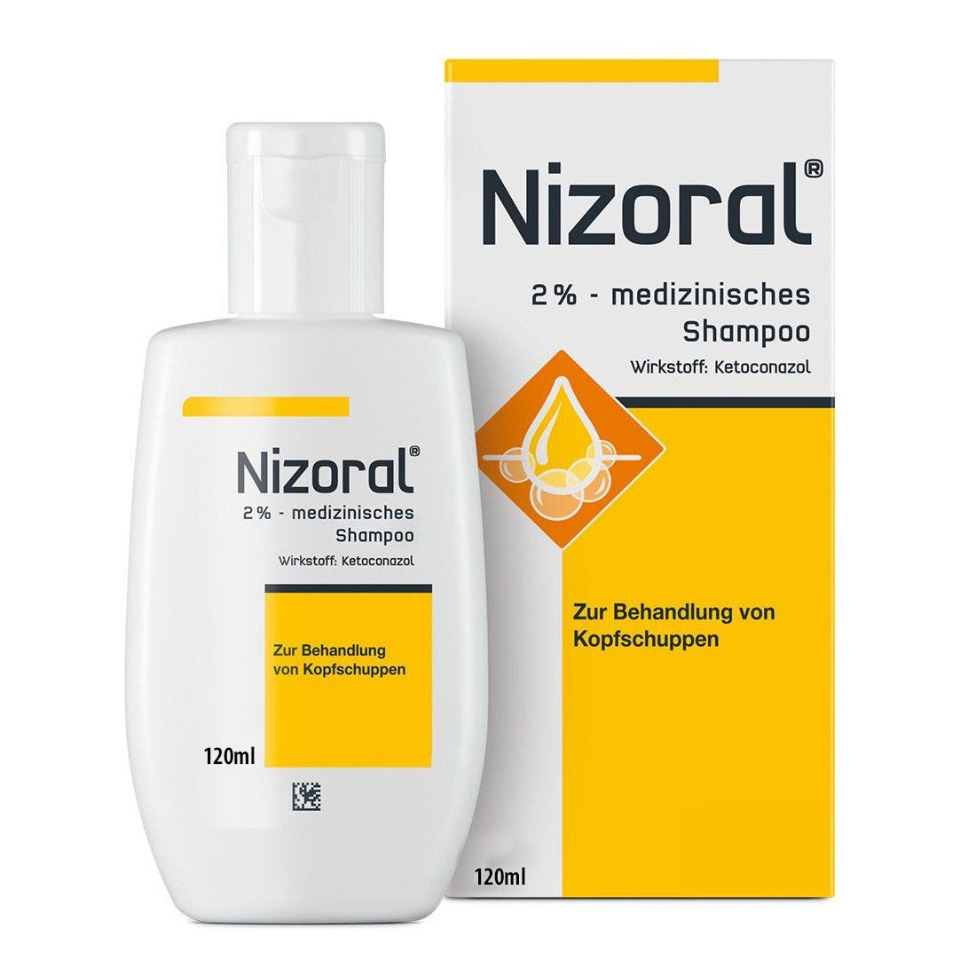 Sampon, Stada, Nizoral, Anti-Matreata, Antifungic, Testat Dermatologic, Fara Parfum, 120ml