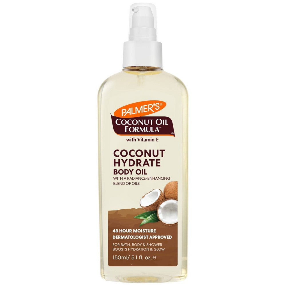 Ulei de Corp, Palmer's, Coconut Oil Formula, Efect de Hidratare si Stralucire, 150ml
