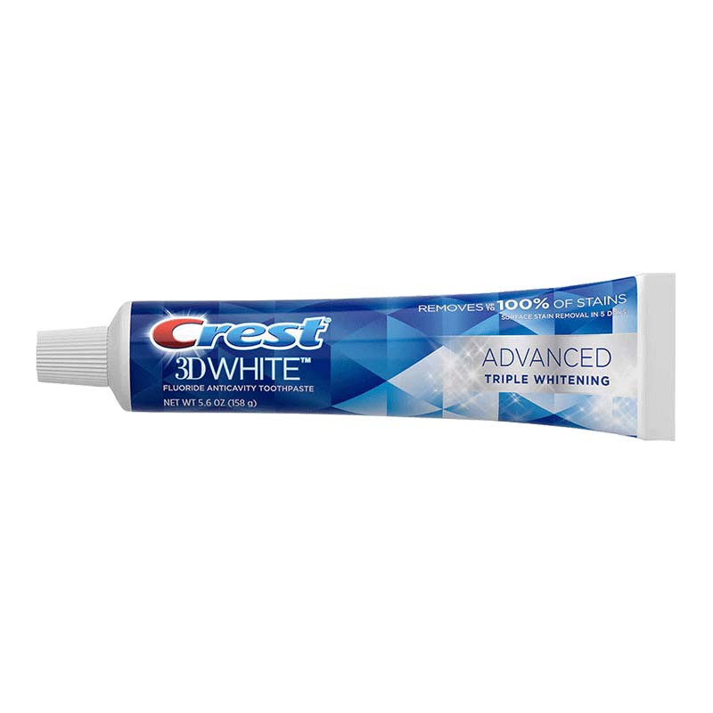 Pasta de Dinti, Crest 3D White, Advanced Triple Whitening, Albire Intensiva, 158gr