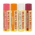 Balsam buze, Burt's Bees, Superfruit, Origine naturală, Fără parabeni, Set 4 bucăți