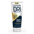 Loțiune antiperspirantă pentru picioare, Certain Dri, Protecție 24 h, Uscare rapidă, Fără aderență, Testată dermatologic, Recomandată de medici, 1.3 oz