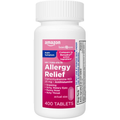 Supliment, Amazon Basic Care, Allergy Relief, Amelioreaza Rapid Simptomele Alergiilor, 400 tablete