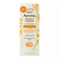 Cremă protecție solară față, Aveeno, Protect + Hydrate, SPF 60, Rezistentă la apă (80 min), Fără parabeni & ulei, 59 ml
