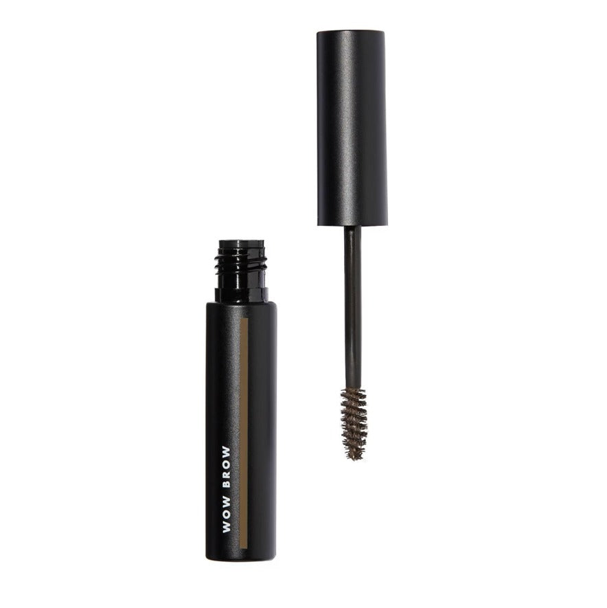 Mascara pentru Sprancene, e.l.f. Wow Brow Tinted Gel, ofera Volum, Culoare si Fixare Naturala, Neutral Brown, 3.5gr