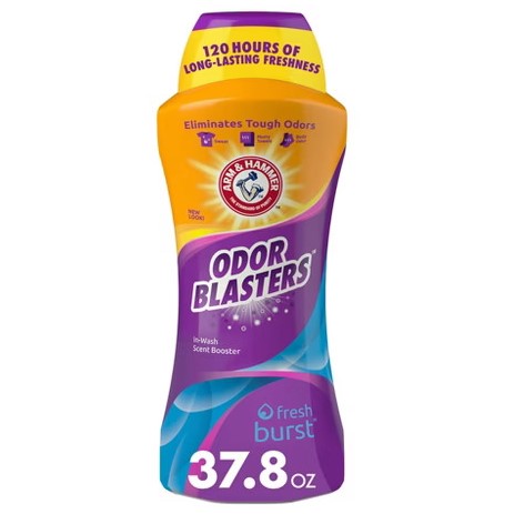 Amplificator de Miros, Arm&Hammer, Odor Blasters, pentru Rufe, Elimina Mirosurile Neplacute, cu Bicarbonat de Sodiu, 1.07kg