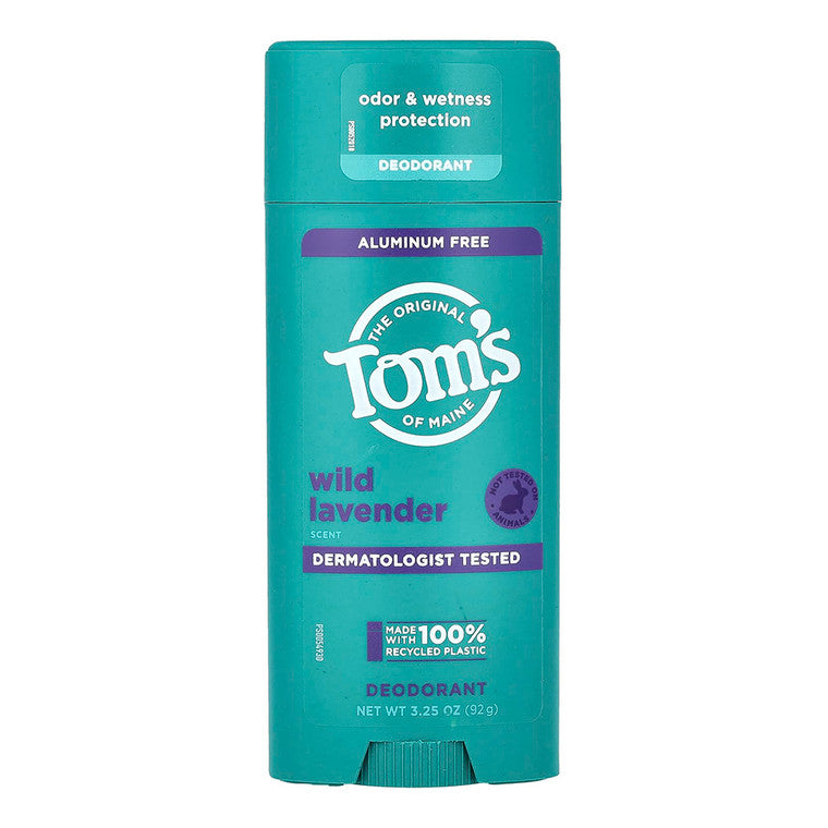 Deodorant, Tom's of Maine, Wild Lavender, Fără aluminiu, Parfum floral, Protecție miros, 92 g