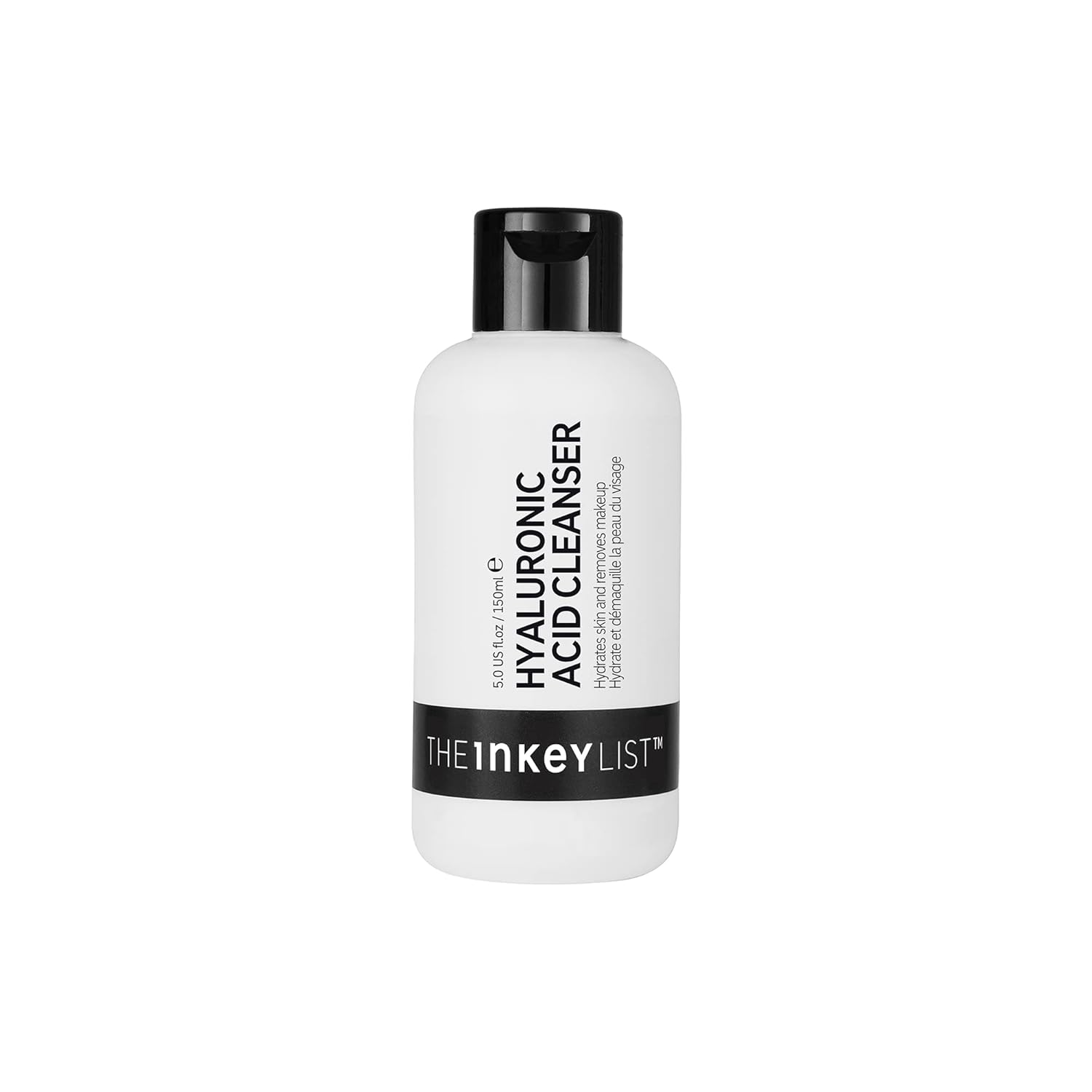 Cleanser față, The INKEY List, Hyaluronic Acid Cleanser, Hidratează & menține umiditatea, 150 ml