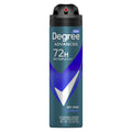 Deodorant spray, Degree Men, Extreme Blast, MotionSense, Prospețime intensă, Protecție de durată, 108 g