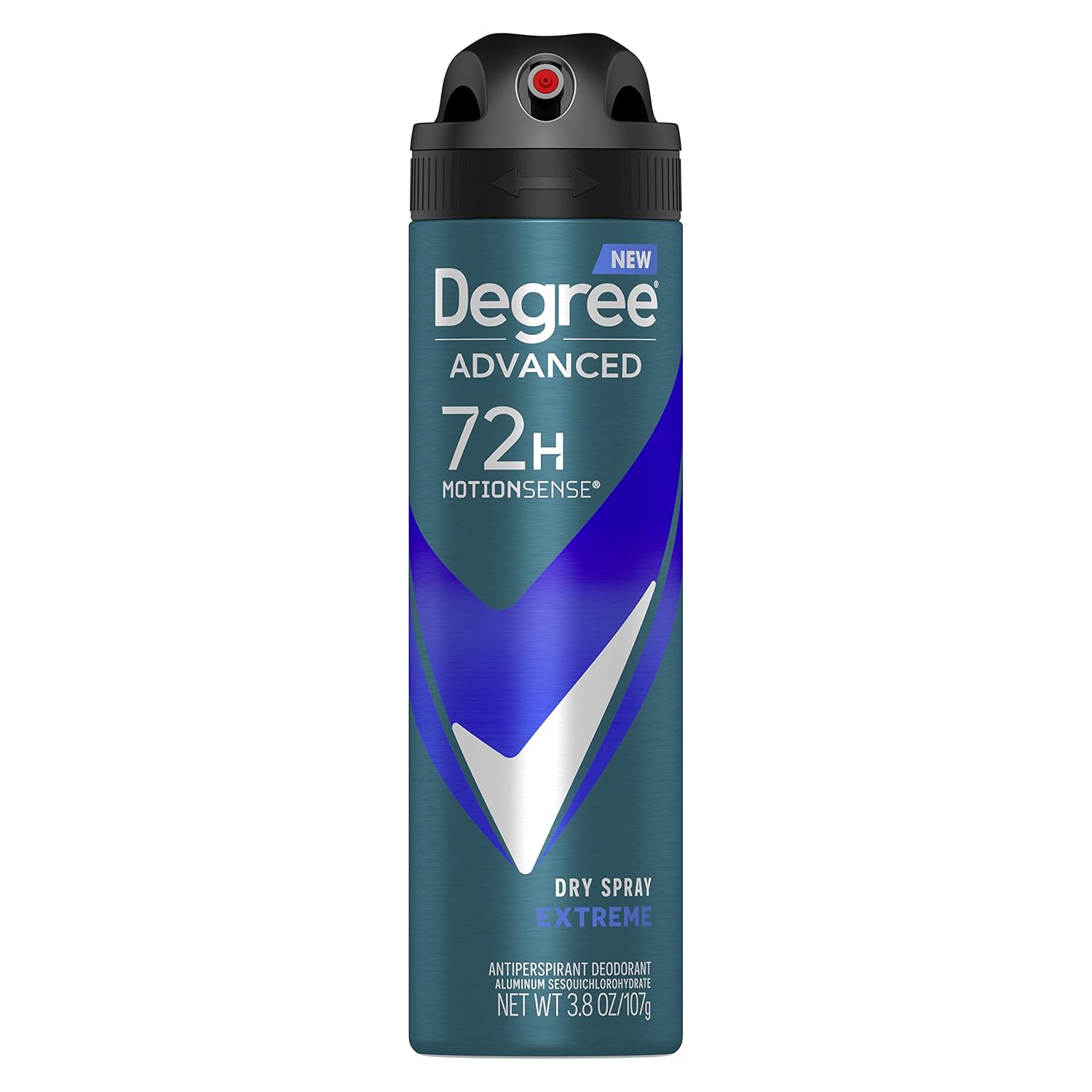 Deodorant spray, Degree Men, Extreme Blast, MotionSense, Prospețime intensă, Protecție de durată, 108 g