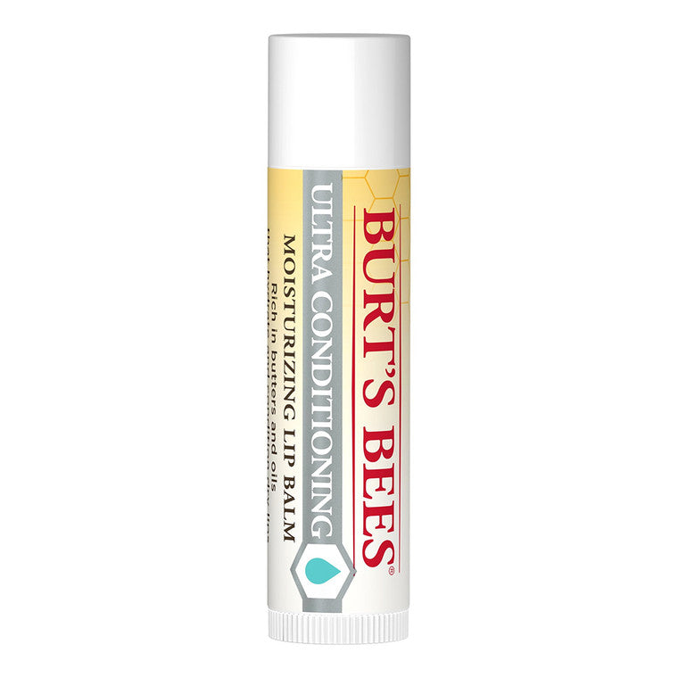 Balsam de buze, Burt's Bees, Ultra Conditioning, Natural, Hidratant, 1 bucată