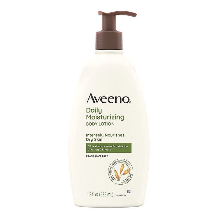 Loțiune hidratantă corp, Aveeno, Cu ovăz calmant, Emolienți bogați, Hidratare rapidă, 75 ml