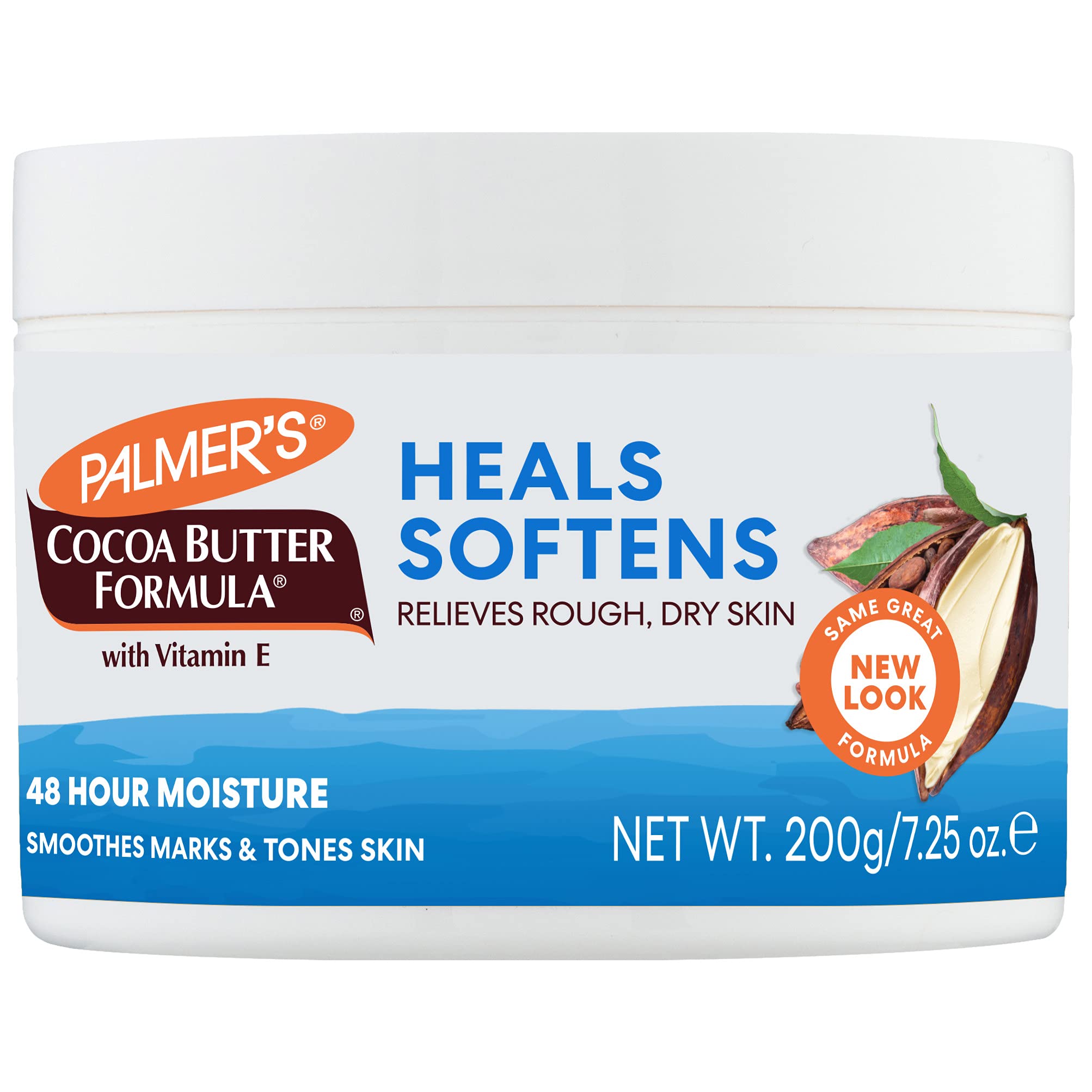 Unt de Corp, Palmer's, Catifelare si Hidratare Intense, impotriva Vergeturilor si Cicatricilor, Aroma de Cacao, cu vit E, 200gr