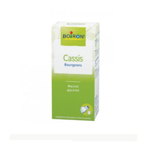Medicament Homeopatic, Boiron, Cassis, cu Coacaze Negre, Puternic Efect Antioxidant, 60ml