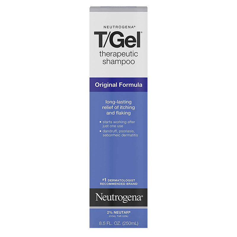 Sampon Terapeutic, Neutrogena, T/Gel, Tratament Psoriazis, Dermatita Seboreica, Matreata, cu Gudron Carbune 0.5%, 250ml