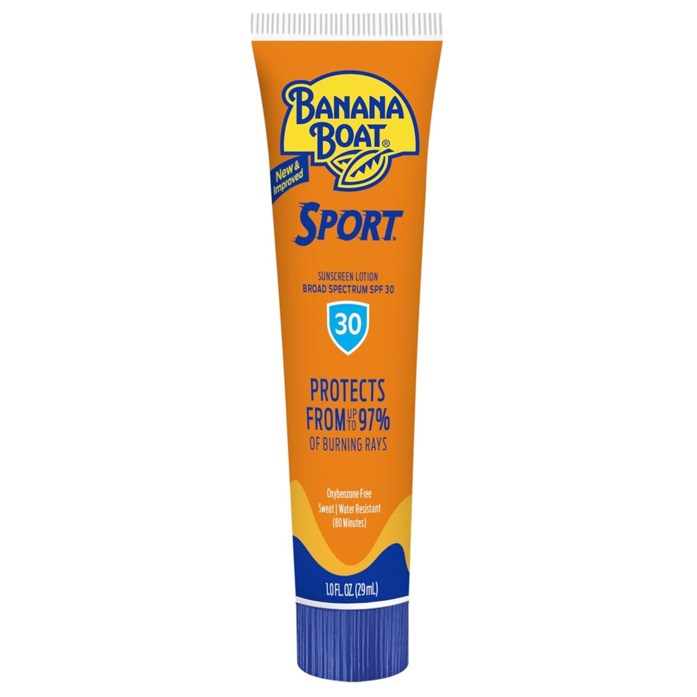 Lotiune Protectie Solara, Banana Boat, Sport Ultra Lotion, Rezistenta la Apa, Fara Parfum, SPF 30, 29ml