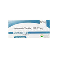 Supliment, Healing Pharma, Iverheal, cu Ivermectina 12 mg, Utilizat in Tratamentul Infectiilor Parazitare, 10x10 tablete