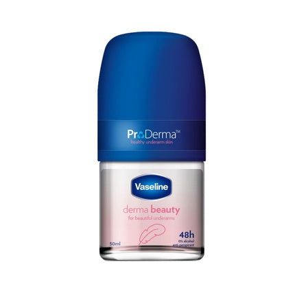 Antiperspirant Roll-On, Vaseline, Pro Derma Beauty, Protecție 48h, Îngrijire delicată, 50 ml