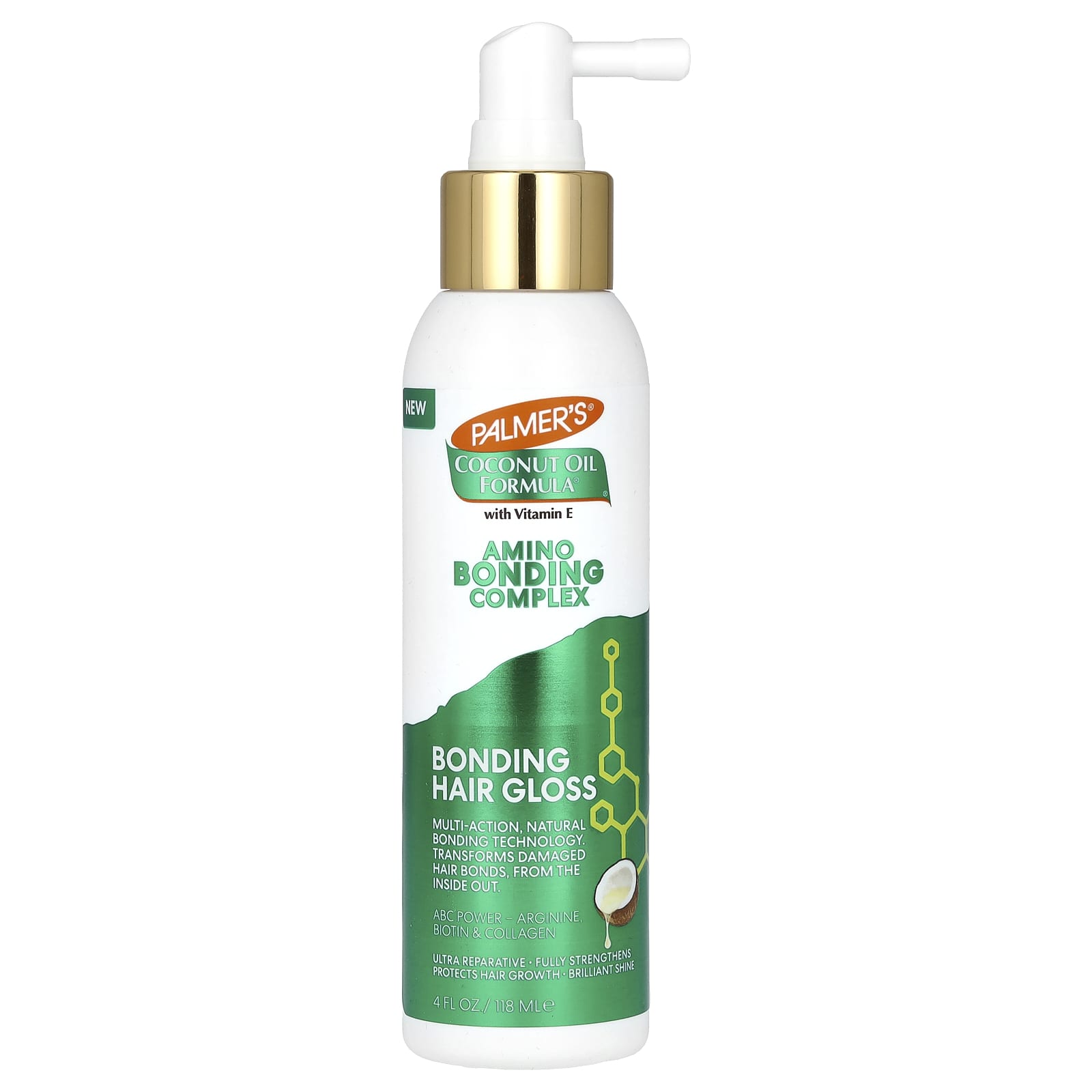 Spray Pentru Stralucirea Parului, Palmer's, Amino Bonding Complex Hair gloss, Ofera Stralucire, Hidrateaza Parul, 118 ml