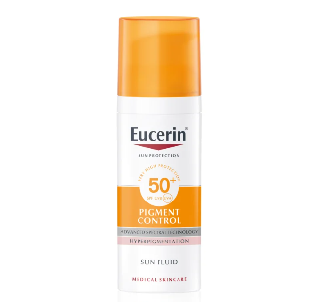 Crema de Fata, Eucerin, Pigment Control, Impotriva Hiperpigmentarii, SPF 50, Testat Dermatologic, 50ml