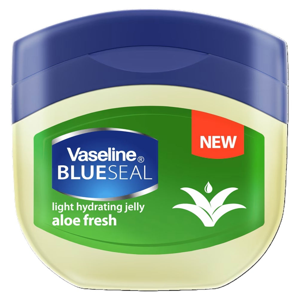 Vaselina Cosmetica, Vaseline, Blue Seal, Ofera Hidratare si Reparare, Absorbtie Rapida, cu Aloe Vera, Non-Comedogenica, 100 ml
