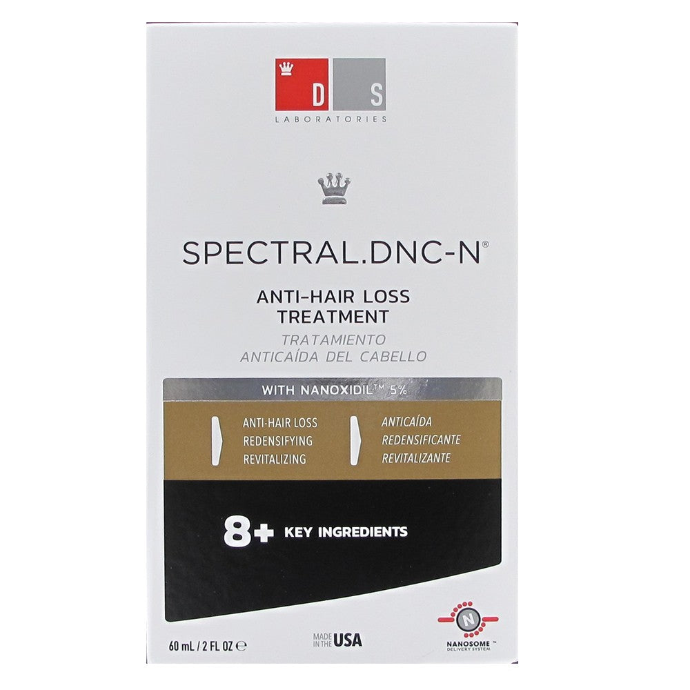 Ser, DS Laboratories, Spectral.DNC-N, Stimuleaza Cresterea Parului, Reduce Caderea si Imbunatateste Densitatea, cu Nanoxidil 5%, Pulverizator Inclus, 60ml