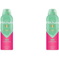 Deodorant Spray Antiperspirant, Mitchum Women, Triple Odor Defense Flower Fresh, Pachet dublu, Protecție 48h, 200 g