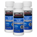 Set Tratament, Perrigo, Kirkland Signature, Minoxidil 5%, pentru Stimularea Cresterii Parului si a Barbii, Pipeta Inclusa, 3 x 60ml