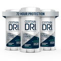 Antiperspirant solid, Certain Dri, Maximum Strength, Protecție 72 ore, Parfum pudrat, Set 3 x 48 g