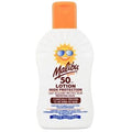 Loțiune protecție solară, Malibu, SPF 50, Protecție ridicată, Hidratare, Rezistentă la apă, 200 ml