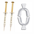 Set pentru Albirea Dintilor, Opalescence, PF Quick, 45% Peroxid Carbamida, Mulaje Incluse, 2x Seringi 1.2ml