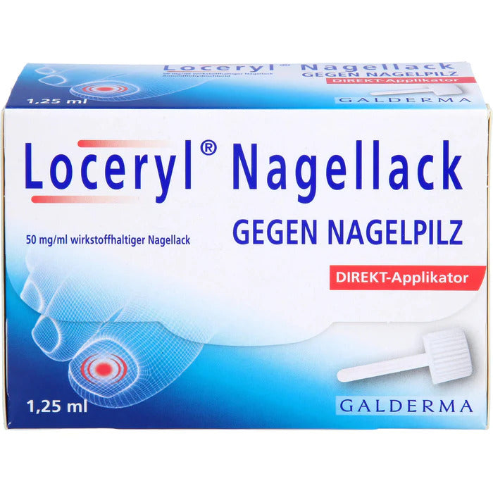 Lac Unghii, Galderma, Loceryl, Tratament Onicomicoza, Impotriva Ciupercii Unghiei, Aplicare Saptamanala, Flacon pentru 10 Luni, 1.25ml